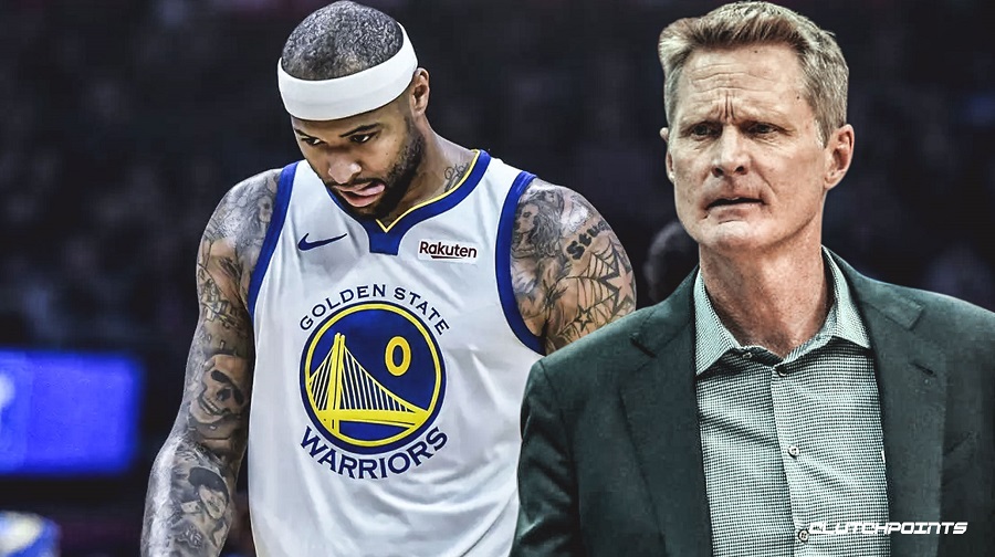 DeMarcus Cousins trở lại tập luyện nhưng HLV Steve Kerr vẫn chưa hết lo lắng