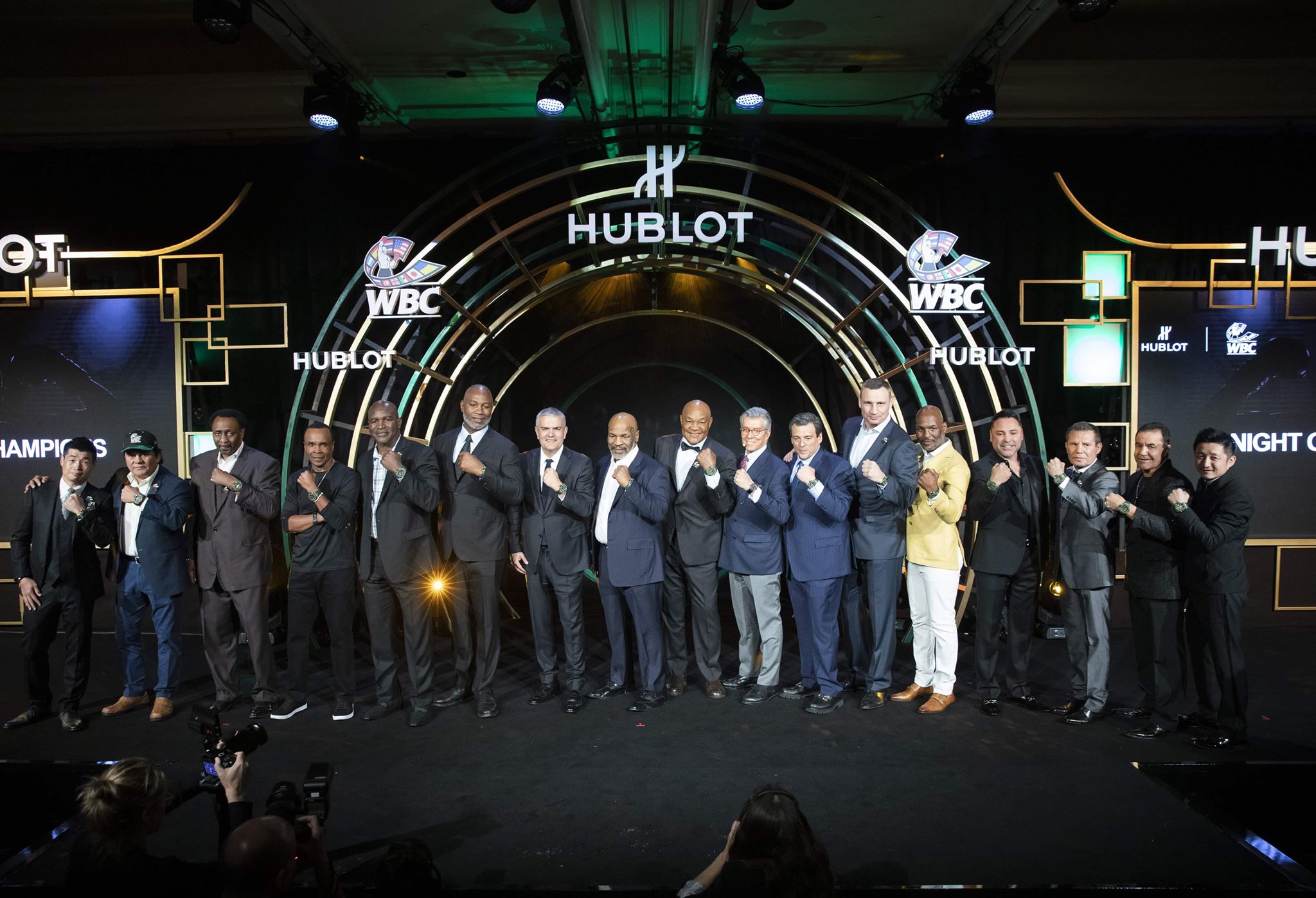 Hãng đồng hồ siêu sang Hublot và WBC tổ chức dạ tiệc của những nhà vô địch