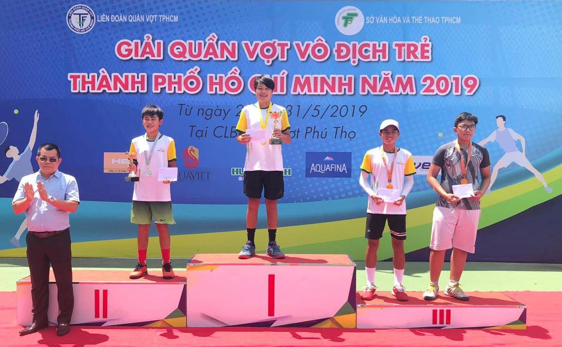 Kết thúc Giải tennis vô địch trẻ TP.HCM 2019