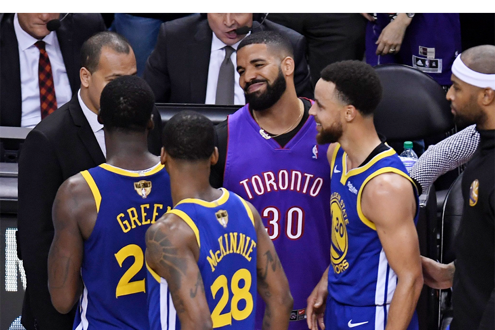 Rapper Drake "gáy" cực gắt, trash talk kịch liệt với Draymond Green sau chiến thắng của Toronto Raptors