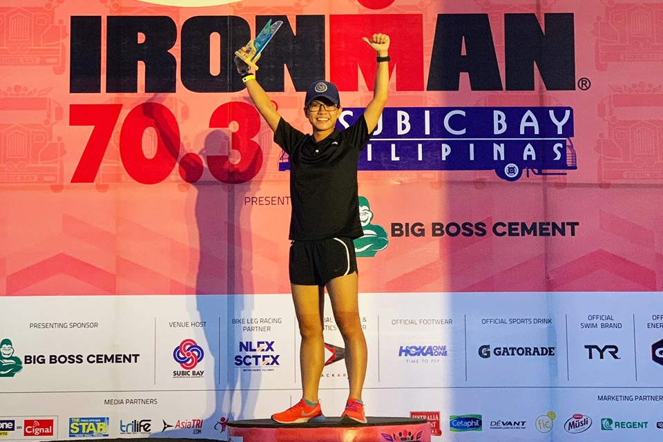 Nữ vận động viên Việt Nam vô địch lứa tuổi tại IRONMAN 70.3 Philippines, lần thứ hai giành vé dự giải thế giới