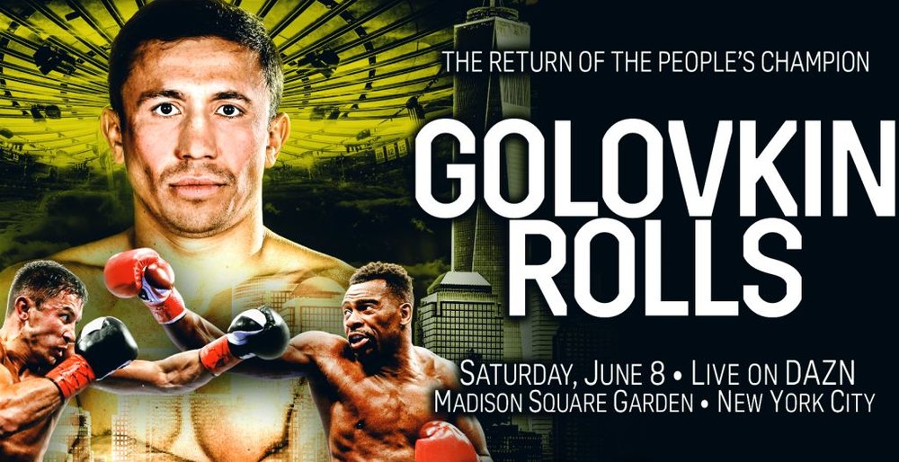 TRỰC TIẾP Quyền Anh: Gennady Golovkin vs Steve Rolls