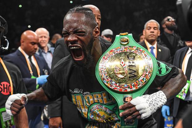 Andy Ruiz nhắm đến chiếc đai xanh WBC của Deontay Wilder