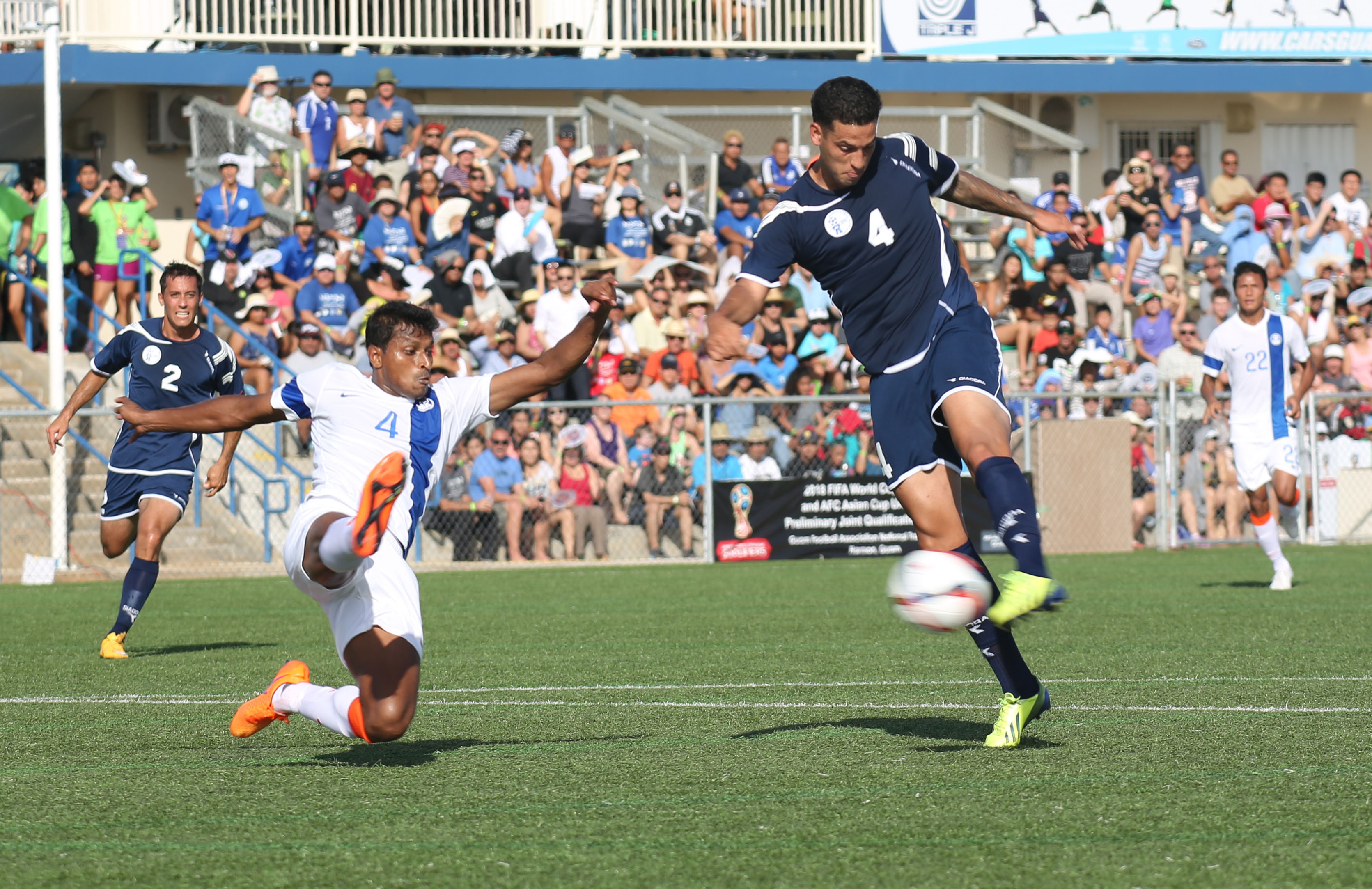 Kết quả Guam vs Bhutan (5-0): Guam ngược dòng thành công