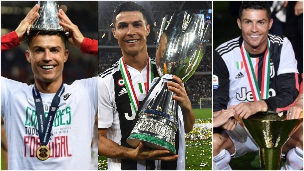 Ronaldo khoe những dấu mốc của mùa giải 2018/19 với NHM
