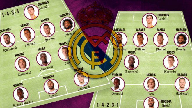 Zidane xếp 2 đội hình Real Madrid để phù hợp với Hazard