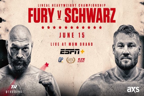 TRỰC TIẾP Quyền Anh: Tyson Fury vs Tom Schwarz