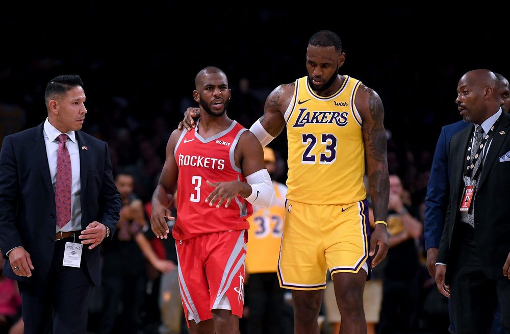 Muốn rời Houston Rockets, Chris Paul có ý định gia nhập LA Lakers?