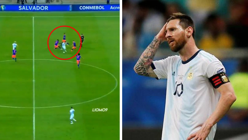 Xót xa với video thể hiện sự cô đơn của Messi trong trận thua tức tưởi của Argentina trước Colombia