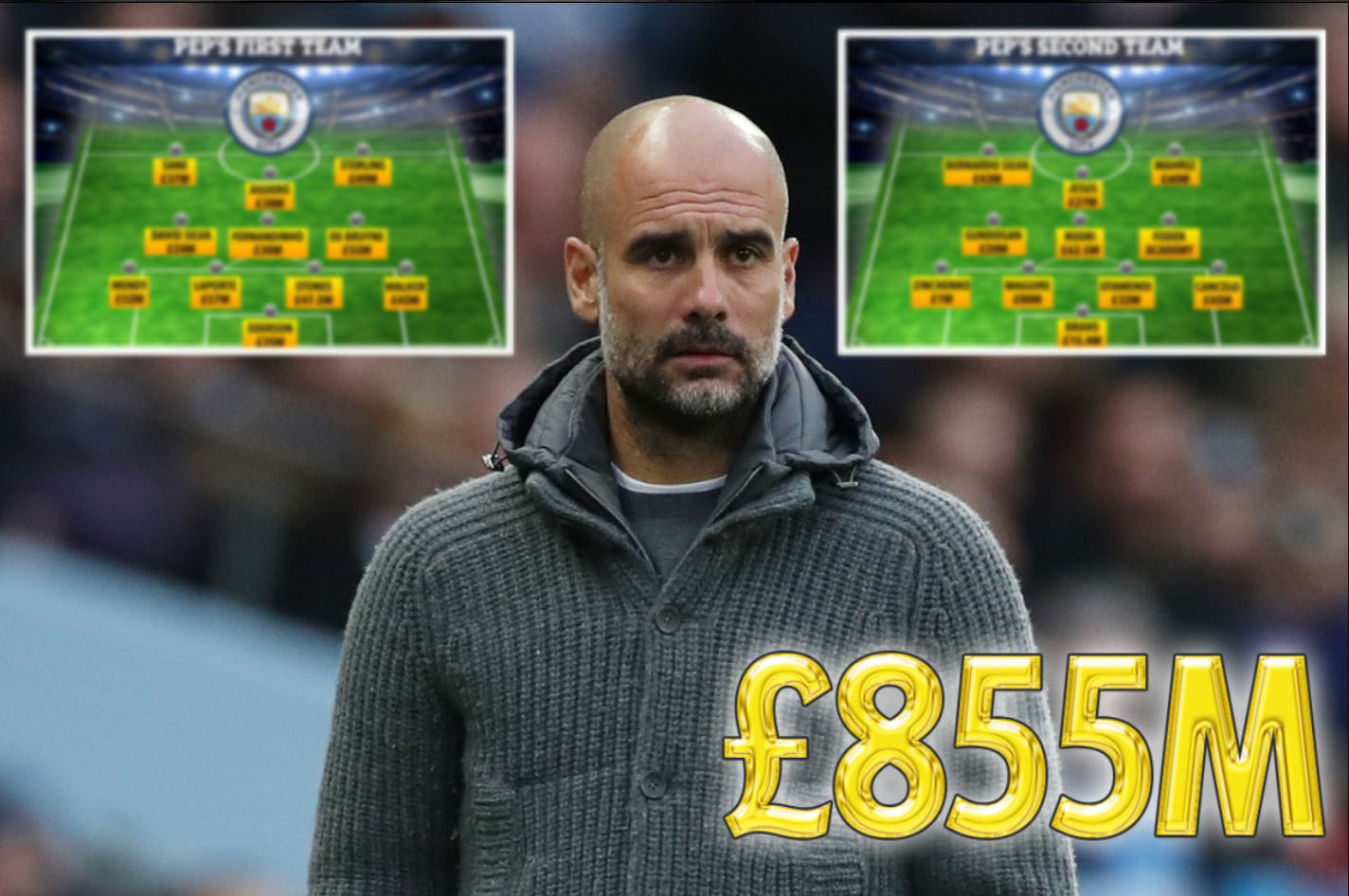 Choáng với 2 đội hình khủng trị giá gần 1 tỉ bảng của Man City mùa tới nếu chiêu mộ thành công 3 tân binh