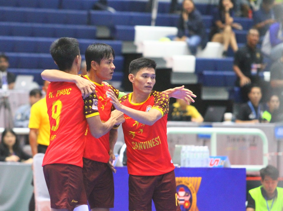 Thua dễ cựu vương châu Á, CLB futsal của Việt Nam đành xếp nhì vòng bảng