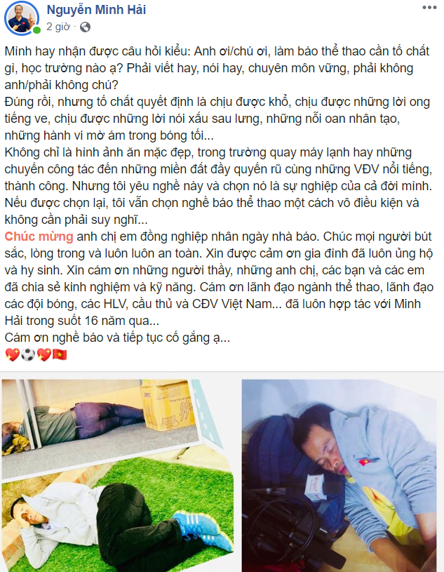 Lời chia sẻ chân tình của các cây bút thể thao gạo cội nhân ngày Báo chí Việt Nam