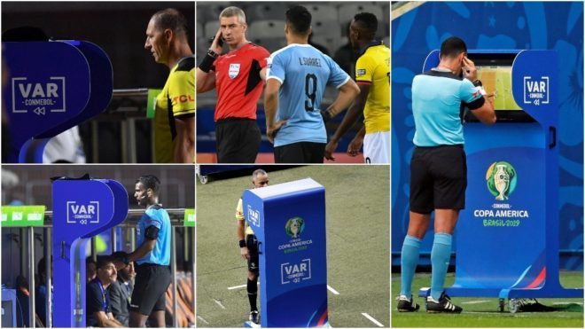 Thống kê bất ngờ về ảnh hưởng của VAR tại Copa America 2019