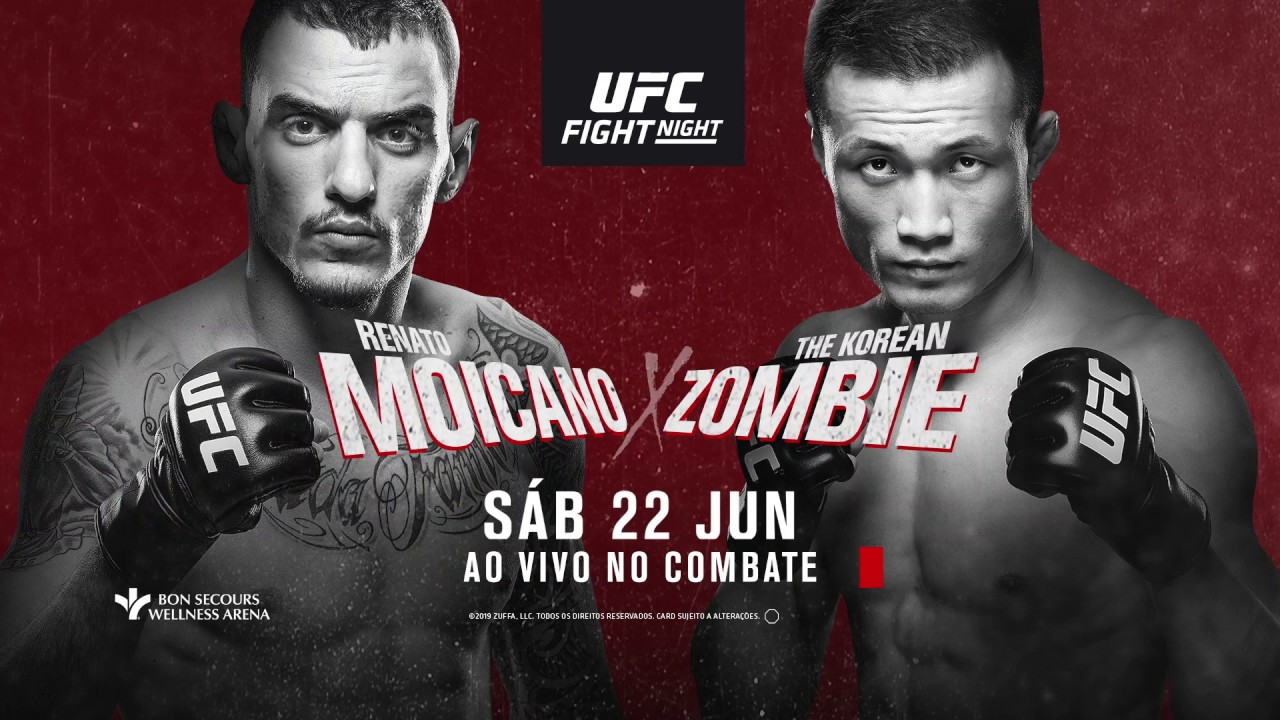 TRỰC TIẾP UFC Fight Night 154: Renato Moicano vs. The Korean Zombie