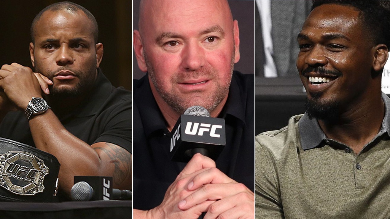 Dana White hứng thú với kèo tái đấu Jon Jones vs. Daniel Cormier 3 tại hạng heavyweight