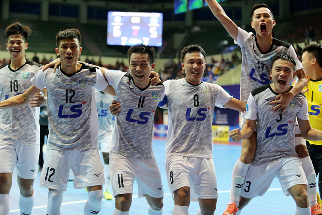 Futsal Thái Sơn Nam rơi vào bảng nặng ở giải đấu trên đất Thái Lan