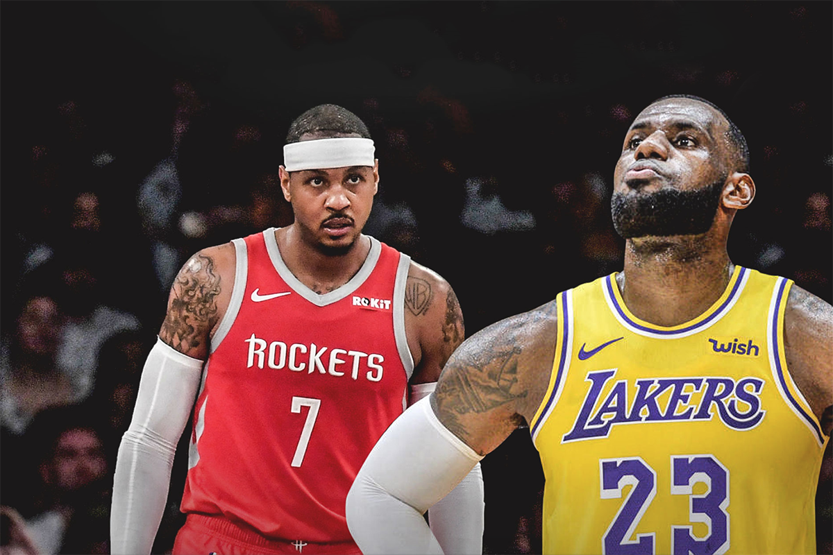 Giới chuyên môn rất tin tưởng vào khả năng LeBron James và Carmelo Anthony sẽ tái hợp