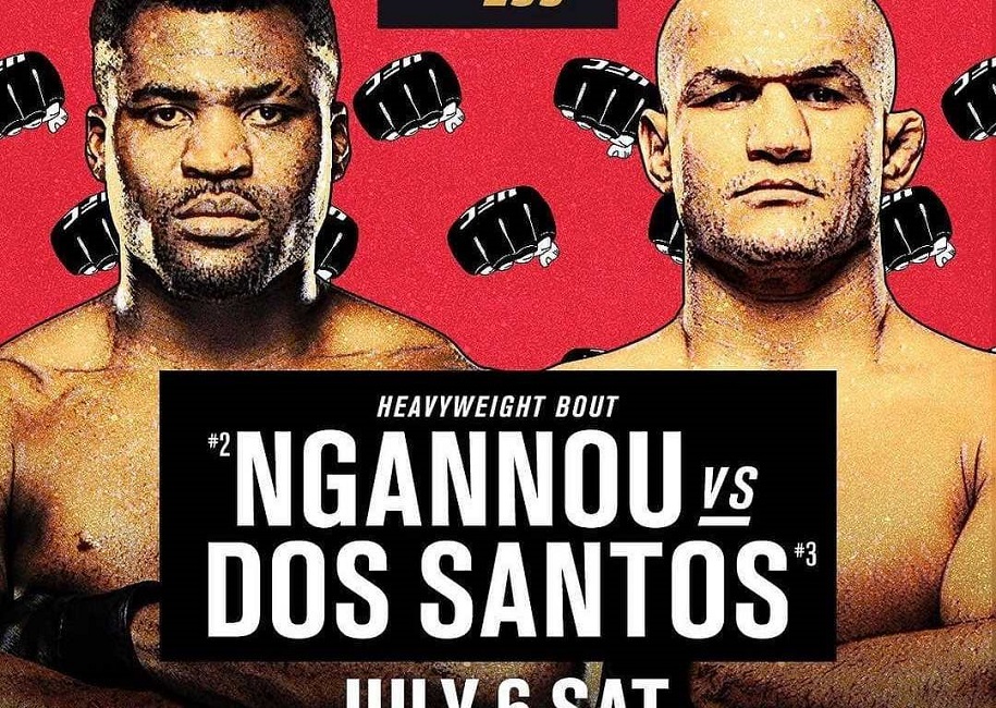 Nhận định trận đấu Francis Ngannou vs Junior dos Santos tại UFC on ESPN 3, 8h00, ngày 30/6