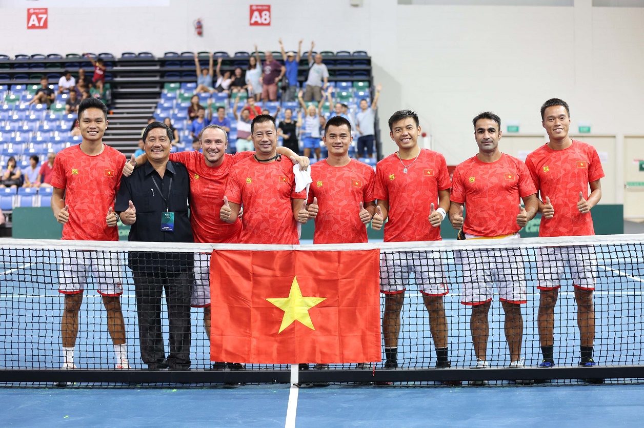 Đội tuyển quần vợt Việt Nam vô địch nhóm III Davis Cup