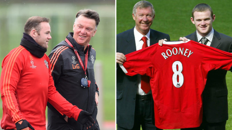 Rooney đưa ra tuyên bố gây sốc về 2 HLV Van Gaal và Sir Alex Ferguson