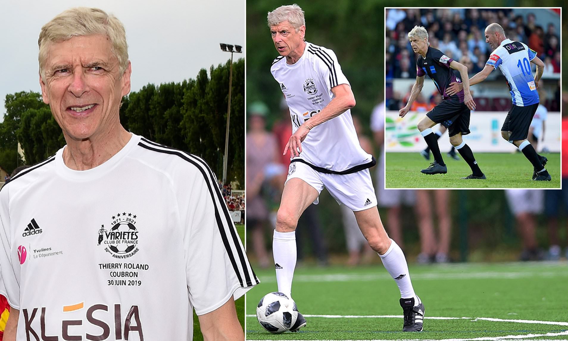 HLV Wenger dẻo dai khó tin khi xỏ giày ra sân thi đấu ở tuổi 69