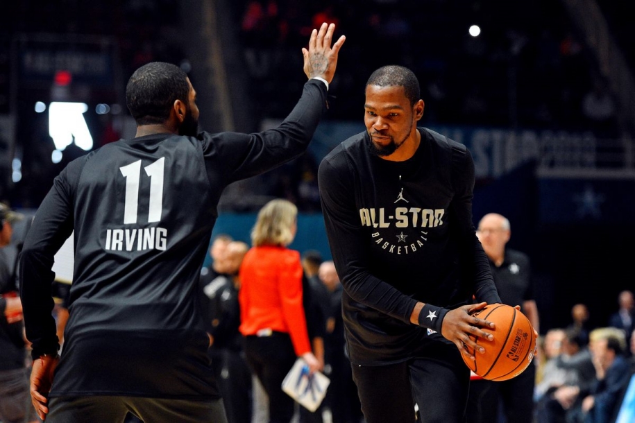 Kevin Durant theo chân Kyrie Irving đến Brooklyn Nets