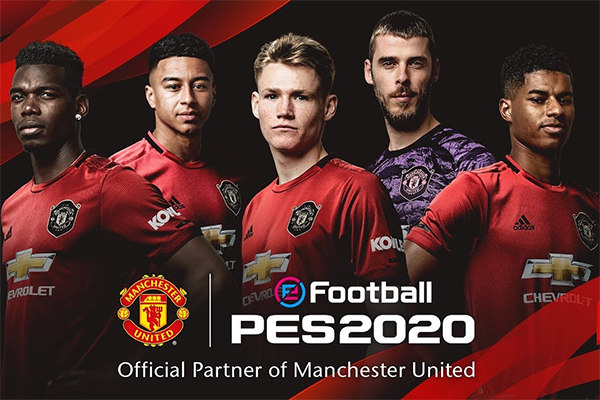 PES 2020 có bản quyền Manchester United, mở rộng hợp tác với Arsenal đến 2022