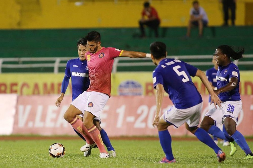 Kết quả Sài Gòn FC vs Quảng Ninh (2-2): Bất phân thắng bại