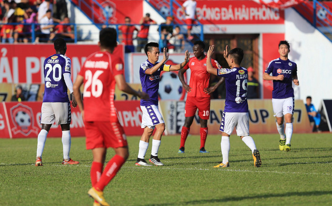 Bảng xếp hạng V.League 2019 vòng 14: Hà Nội FC trở lại đỉnh bảng