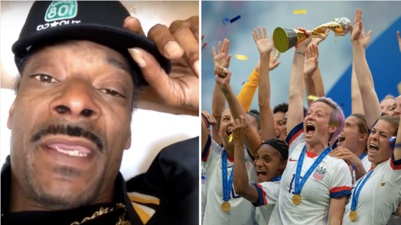 Rapper đình đám Snoop Dogg đòi công bằng cho ĐT nữ Mỹ