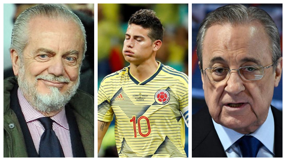Chuyển nhượng Real Madrid 13/7: Napoli gửi tối hậu thư vụ James Rodriguez cho Real