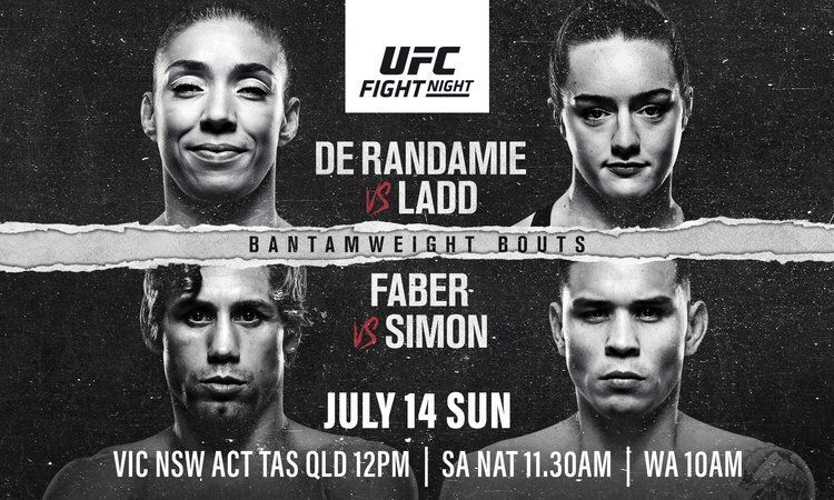 TRỰC TIẾP UFC Fight Night 155: Germaine de Randamie vs. Aspen Ladd