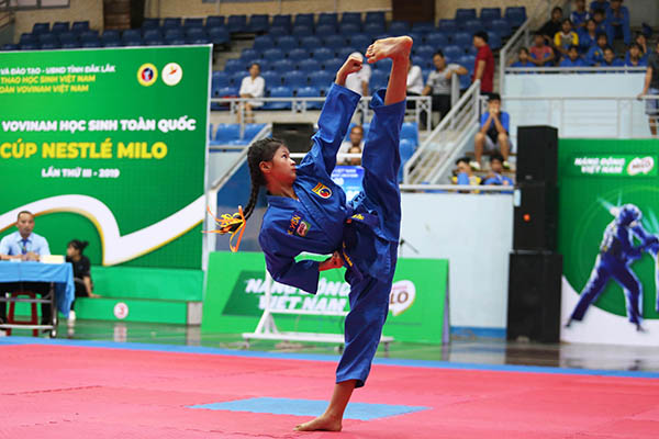 Giải Vovinam học sinh toàn quốc lần thứ III năm 2019 - Cúp Nestlé Milo: Phong trào học đường ngày càng mạnh mẽ