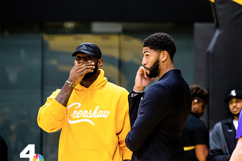 LeBron James đã chơi hậu vệ, vậy còn Anthony Davis sẽ chơi ở vị trí nào tại Los Angeles Lakers?