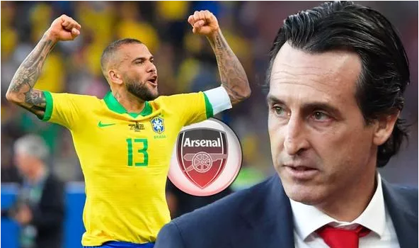 Chuyển nhượng Arsenal 15/7: Unai Emery hối thúc đưa Dani Alves về Arsenal