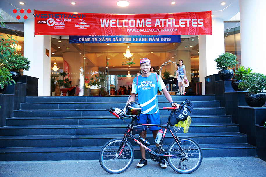 Chàng trai Bắc Ninh đạp xe gần 500km từ Sài Gòn ra Nha Trang thi đấu Challenge Vietnam 2019