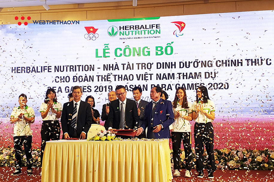 Herbalife tiếp lửa tinh thần cho Đoàn Thể thao Việt Nam tại SEA Games 30 và ASEAN Para Games 2020