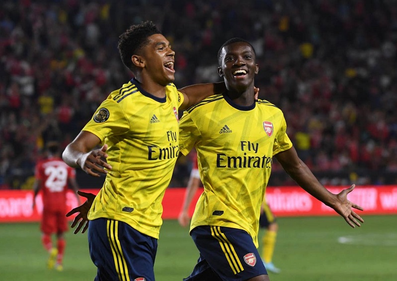 Aubameyang và tiền vệ trẻ Arsenal được chấm điểm cao nhất trong trận thắng Bayern Munich