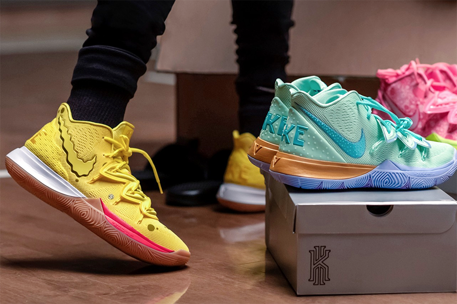 Xin một vé đi tuổi thơ với BST hoạt hình Spongebob cùng Nike và Kyrie Irving