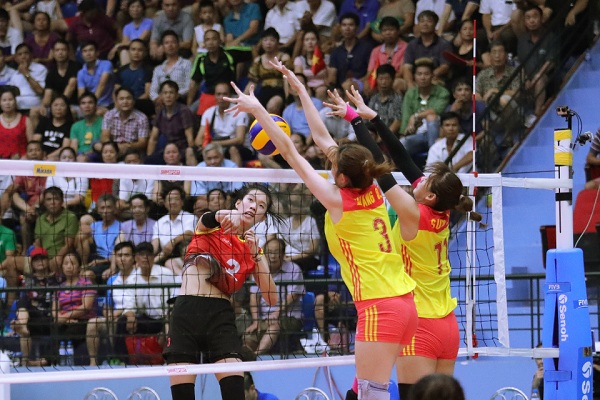 Giải vô địch bóng chuyền nữ U23 châu Á năm 2019: Việt Nam thất thủ trước ứng viên vô địch