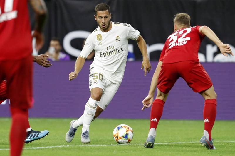 Hé lộ lý do Hazard mặc áo số 50 lạ lẫm trong ngày ra mắt Real Madrid