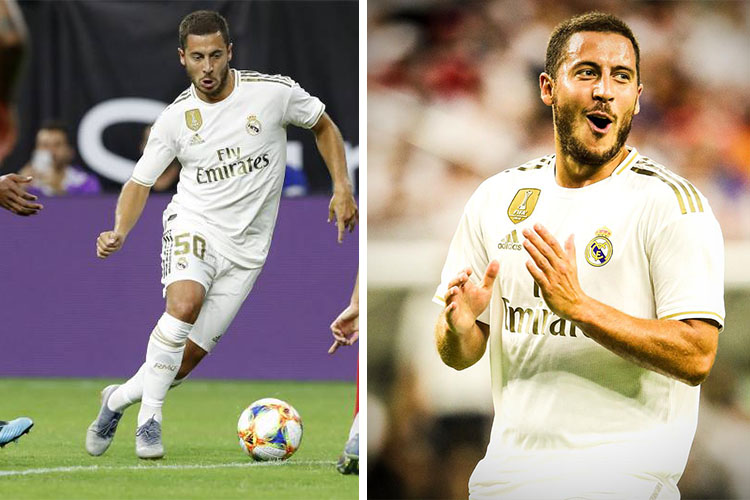 Hé lộ lý do Hazard mặc áo số 50 lạ lẫm trong ngày ra mắt Real Madrid