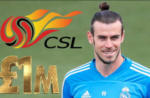 Gareth Bale nhận được lời mời lương tuần hơn 1 triệu USD từ Trung Quốc