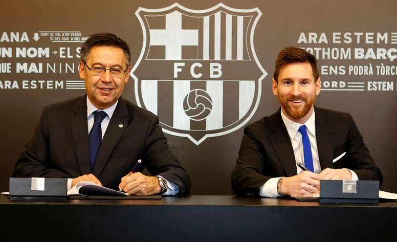 Barca đàm phán gia hạn hợp đồng lần thứ 10 với Messi