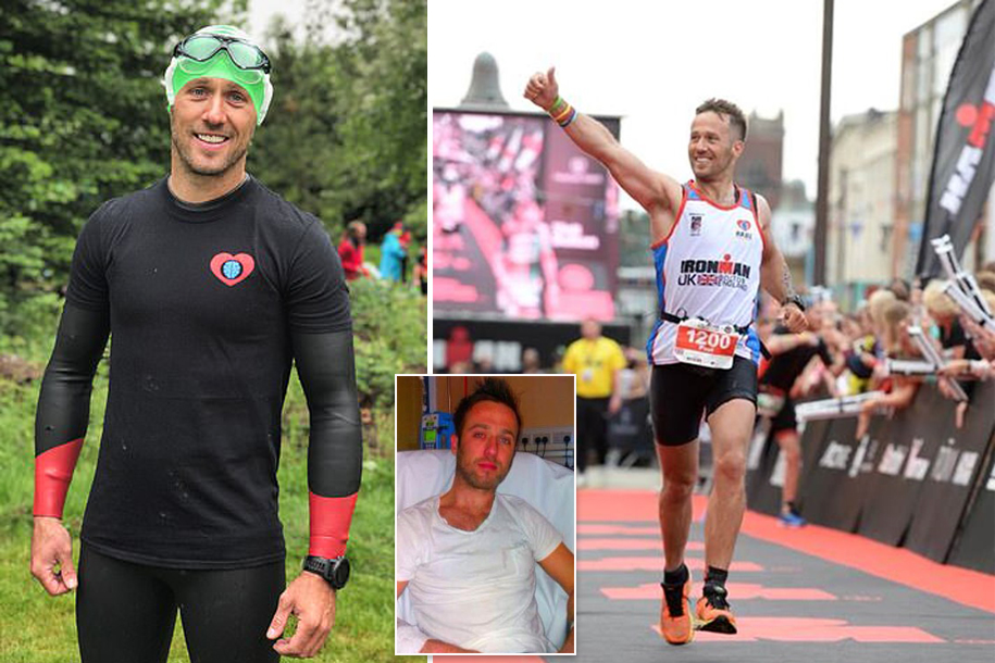 Bệnh nhân xuất huyết não phục hồi thần kỳ để chinh phục cuộc thi Ironman