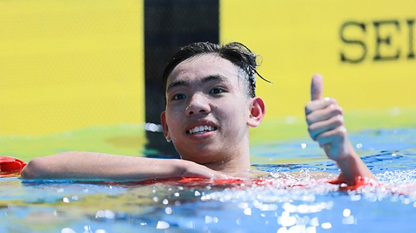 Nguyễn Huy Hoàng giành quyền tham dự Olympic 2020 nội dung bơi 800m tự do