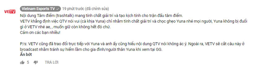 QG vs GAM: Tinikun công khai chỉ trích QTV vì bịa chuyện về Yuna QG vs GAM: Tinikun công khai chỉ trích QTV vì bịa chuyện về Yuna