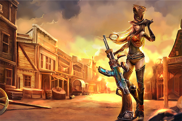Hướng dẫn Caitlyn - Xạ Thủ đang Hot của LMHT 9.14