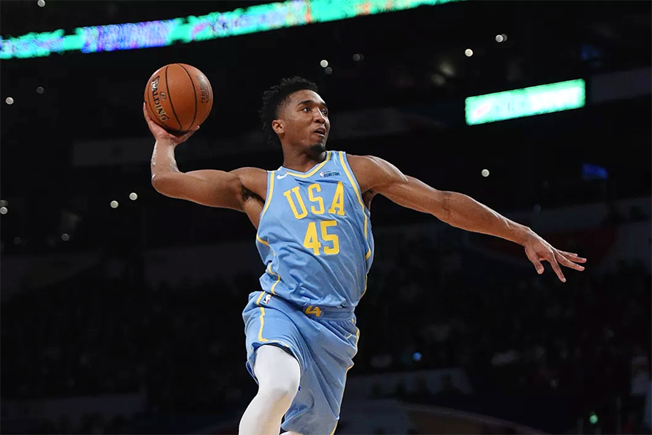 Donovan Mitchell hạ quyết tâm giành vàng cho ĐT Mỹ tại FIBA World Cup 2019