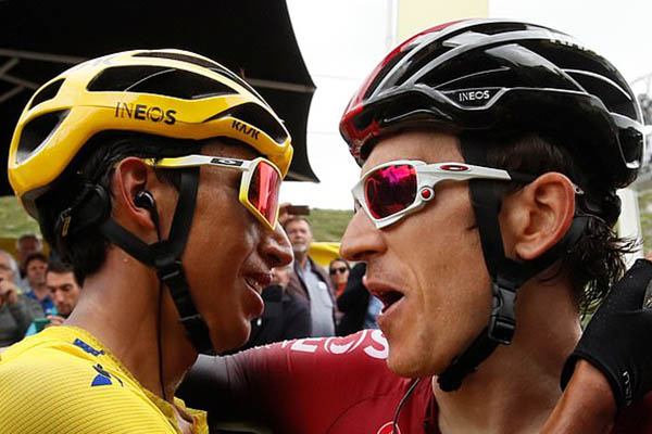 Chặng 20 Vòng đua nước Pháp: Đương kim vô địch Geraint Thomas lần đầu về nhất